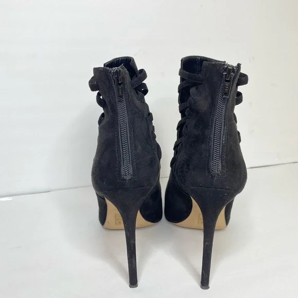 Aldo Ankle Tuxedo Black Booties - Picture 3 of 7